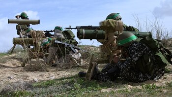 Un grupo de terroristas de