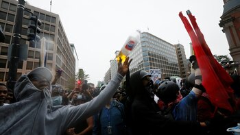 Las fuerzas de seguridad buscaron