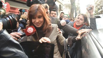 La ex presidente Cristina Kirchner,