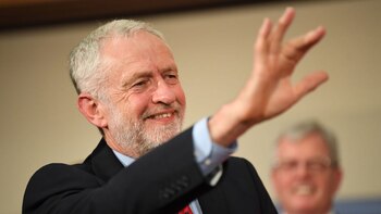Jeremy Corbyn, líder del partido