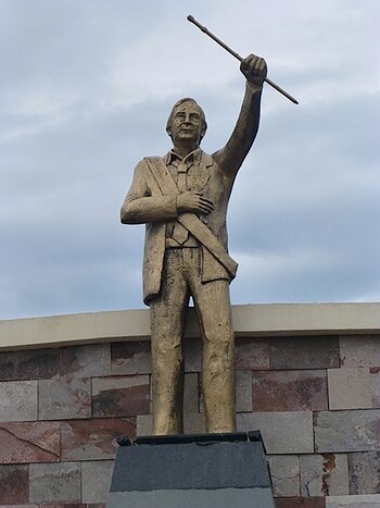 Monumento en la capital de