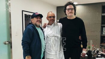 Charly García y Diego Armando