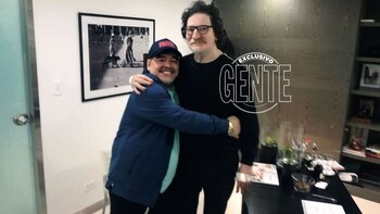 Charly García y Diego Armando