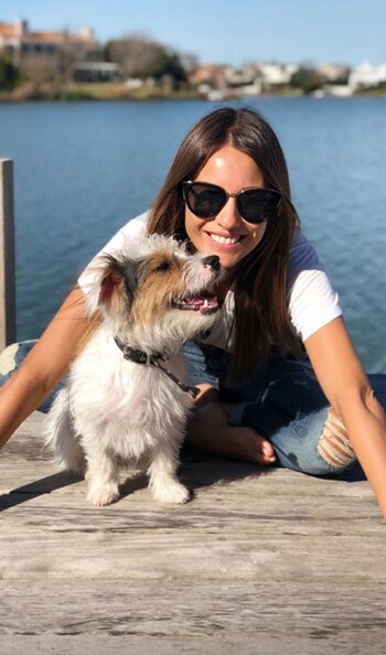 Pampita y Osvaldito Mónaco en