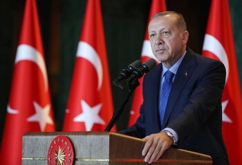 (AFP / Servicio de prensa presidencial