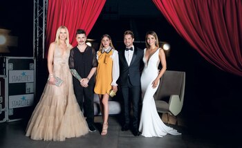 Valeria, Juanes, Olivia Palermo, David