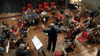 El Maestro Piro frente a