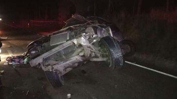 Los heridos fueron trasladados a