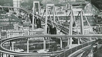 Puente Morandi, en Génova