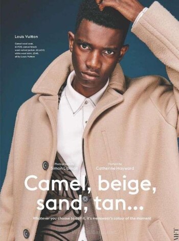 George Koh, como modelo de