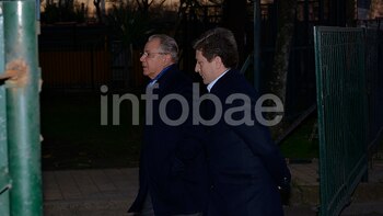 Gabriel Romero al salir de