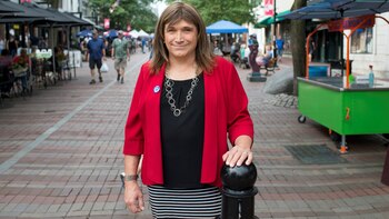 Christine Hallquist.