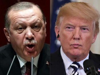 Recep Tayyip Erdogan y Donald