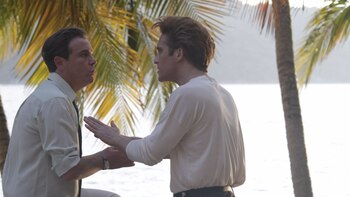 Santa Ana con Diego Boneta,