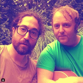 Sean Ono Lennon y James