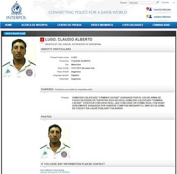 Claudio Alberto Lugo, uno de