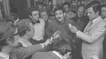 Los guerrilleros en el aeropuerto: