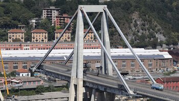 Una gran sección del puente