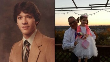 A la izquierda, Jim VanSickle