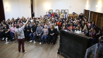 El Argentina Gospel Choir ensaya