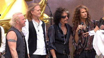 Miembros: Steven Tyler, Joe Perry,
