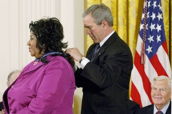 Aretha Franklin recibe la máxima