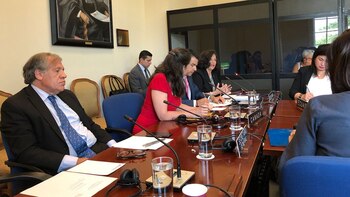 Luis Almagro estuvo en el