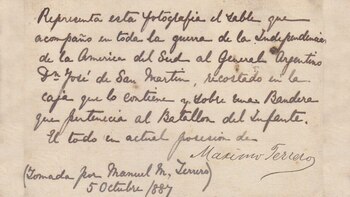 La nota hallada junto a