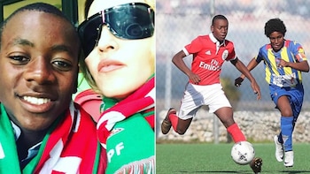 Madonna y su hijo David