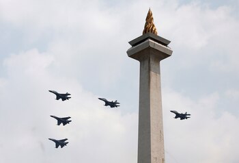 La Fuerza Aérea de Indonesia.