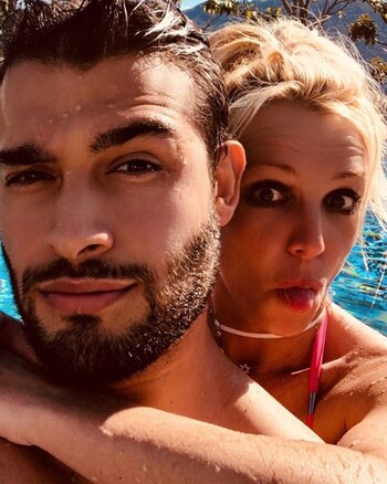 Britney Spears y Sam Asghari