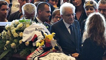 El presidente Sergio Mattarella (AFP)
