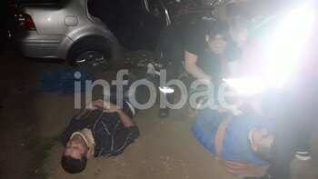 Los momentos posteriores al accidente