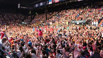 Miles de niños de distintas