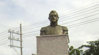 El busto de San Martín