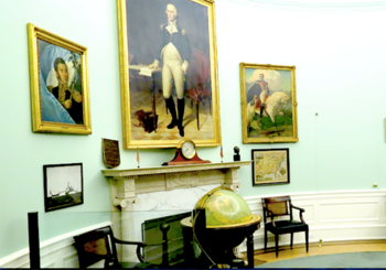 A la izquierda de Washington,