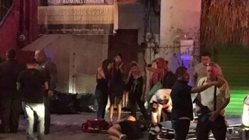 Una de las víctimas de