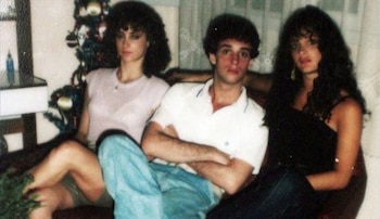 Su madre, Estela, y sus