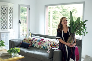 Una casa con color y