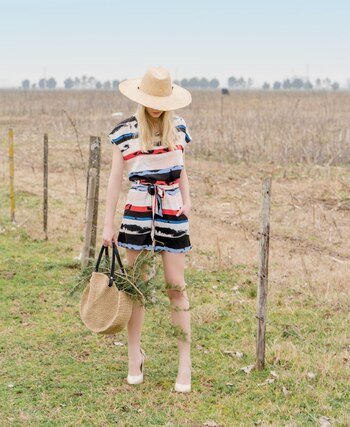 Blusa y short con lazo