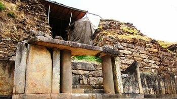 La zona arqueológica está a