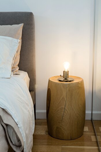 Las mesas de luz. (Foto: