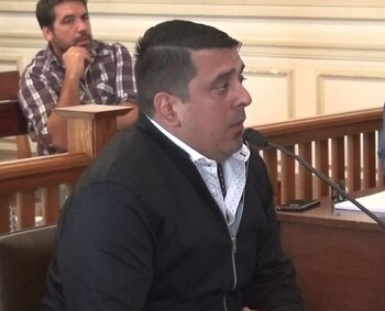 El agente de requisa Pablo