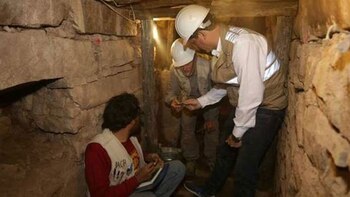 Arqueólogos que participaron en el