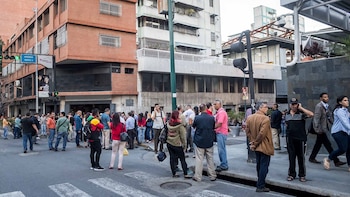 La gente tuvo que evacuar