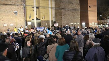 Hubo marchas en las principales