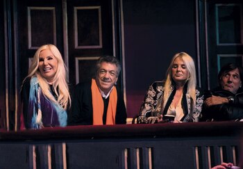 Susana Giménez junto al producor