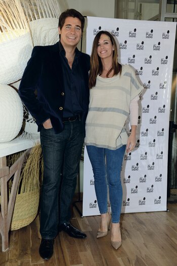 Guillermo Andino y su esposa