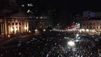 La multitudinaria movilización del 21