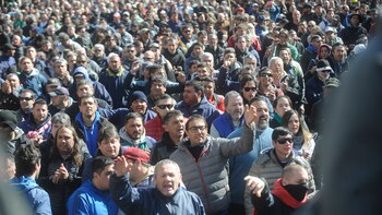 Durante la movilización ayer se registraron serios incidentes (Dino Calvo)